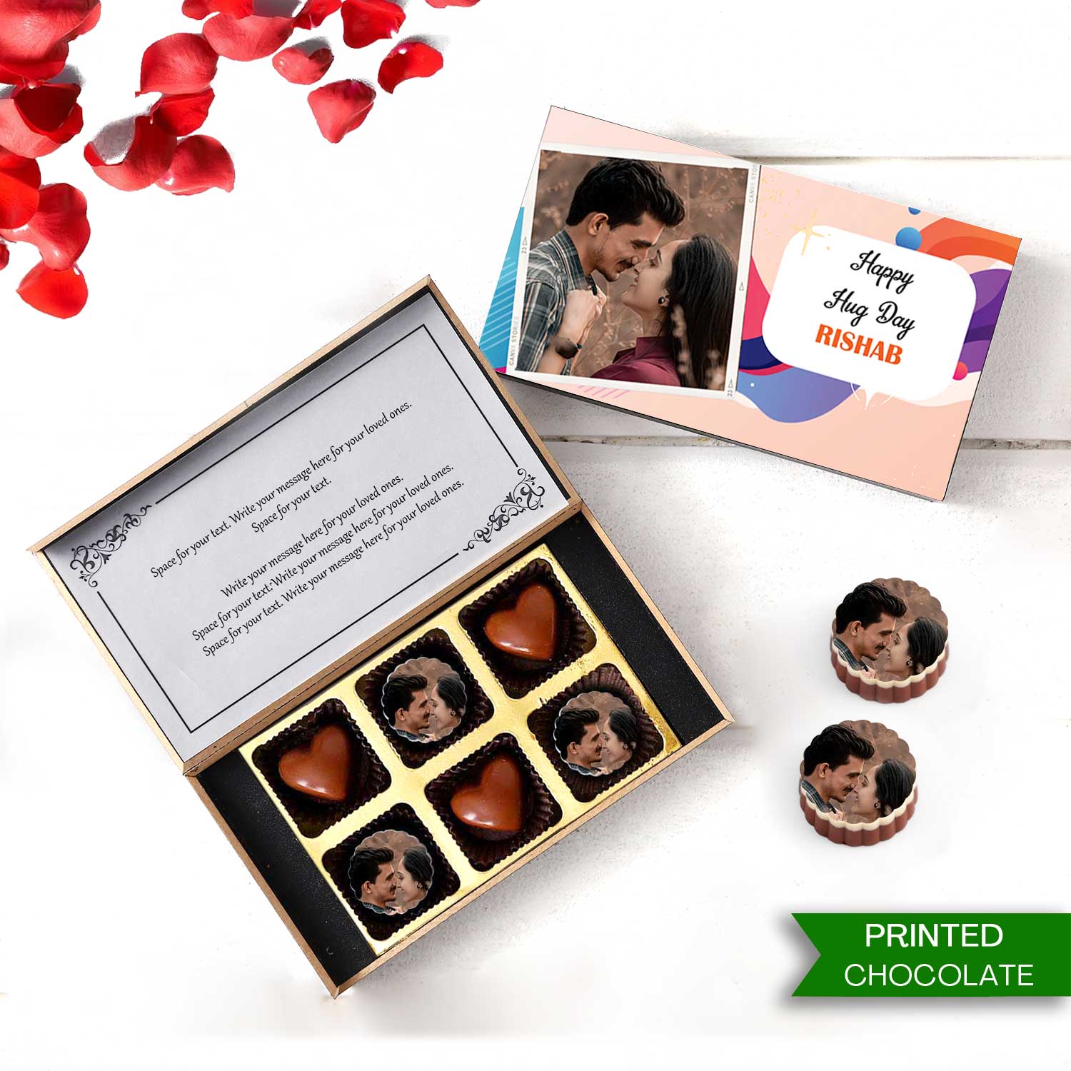 Buy online @399 Hug Day Gift I Buy at Choco ManualART