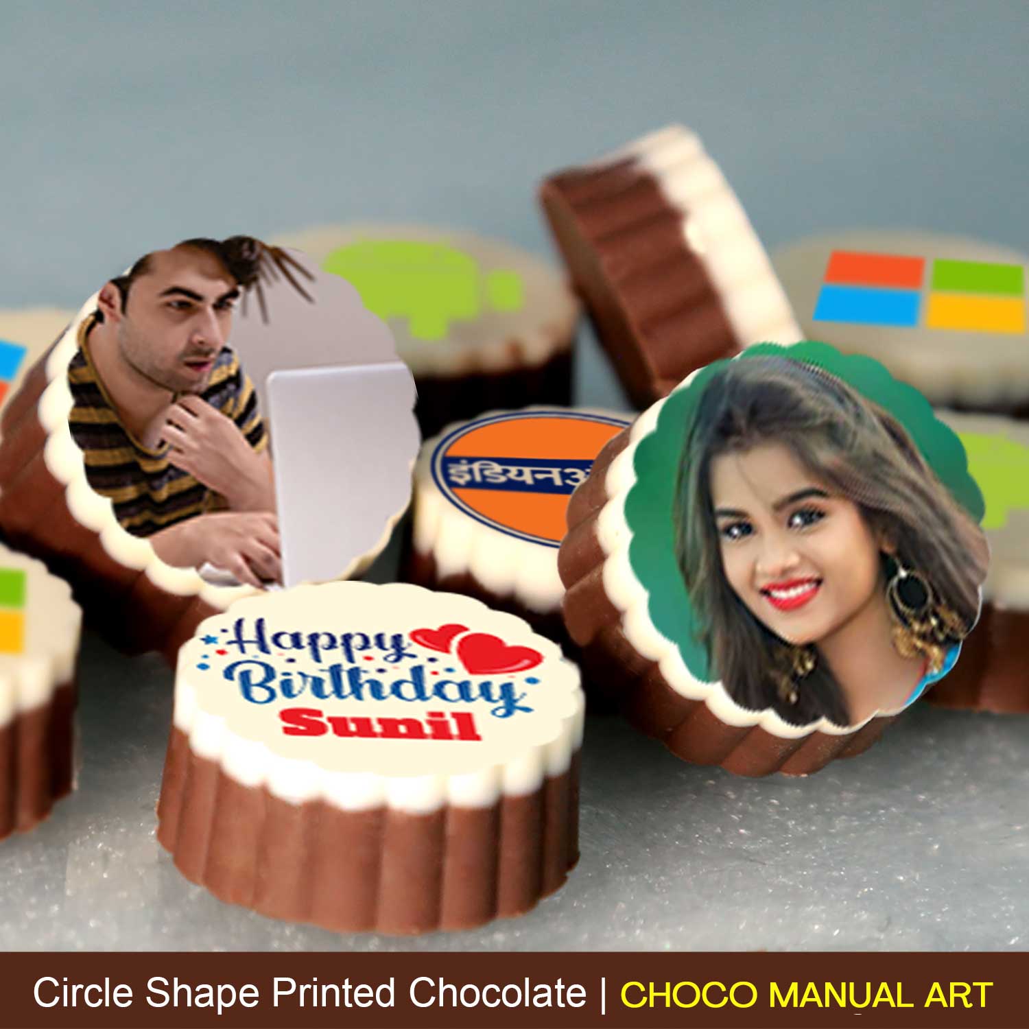 Premium Customised Chocolate Gifts for Congratulations - Choco ManualART