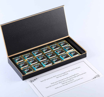 Premium and Unique gift ideas for men with Image Printed Chocolate Gift For Birthday