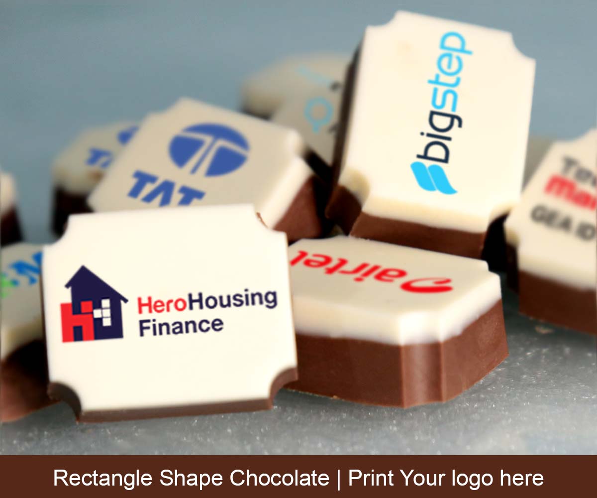 Best New Year Chocolate Gift Ideas For Employees with Printed Logo