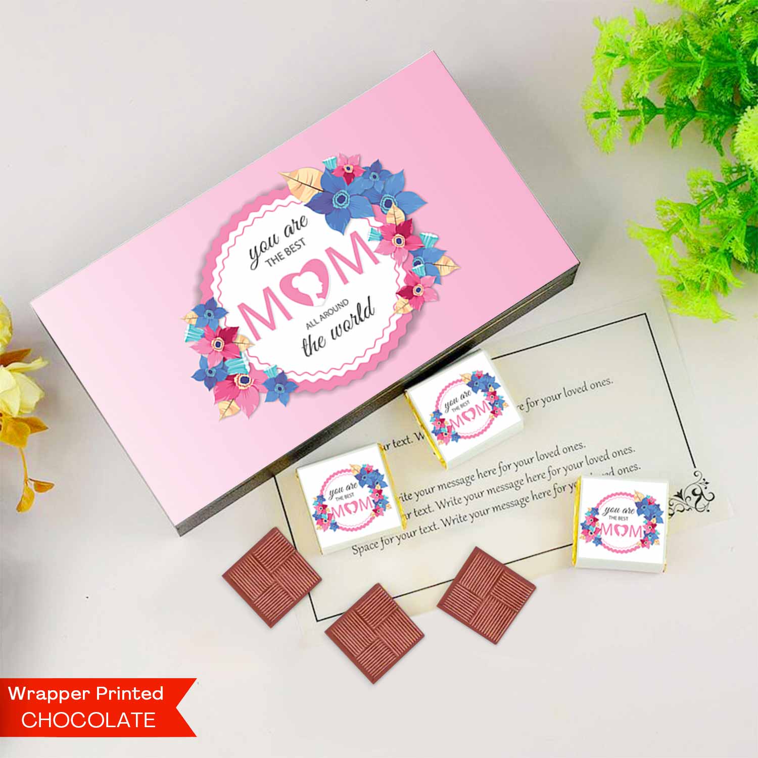 Customised Chocolates with dazzling printed box