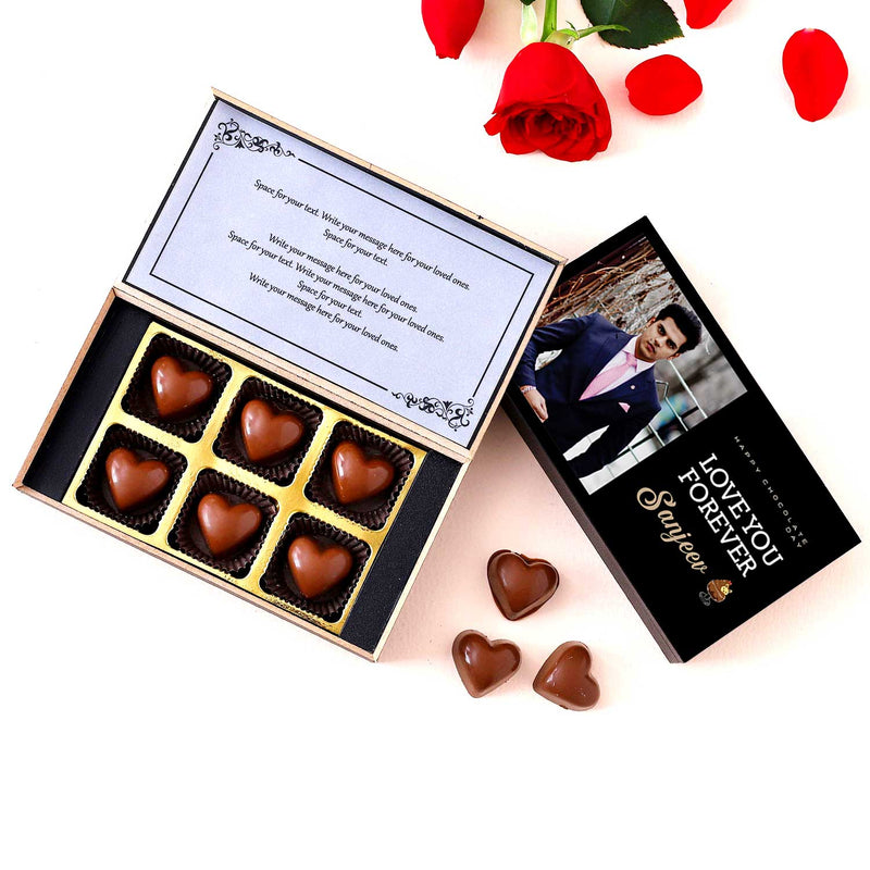 Luxury Unique Hug Day Chocolate gift