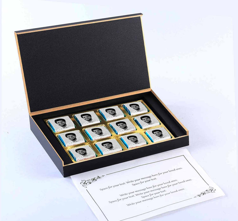 Miss you gifts for husband I  Pic printed chocolate box I  Delicious chocolates I  Free shipping across India I  Elegant wooden packaging