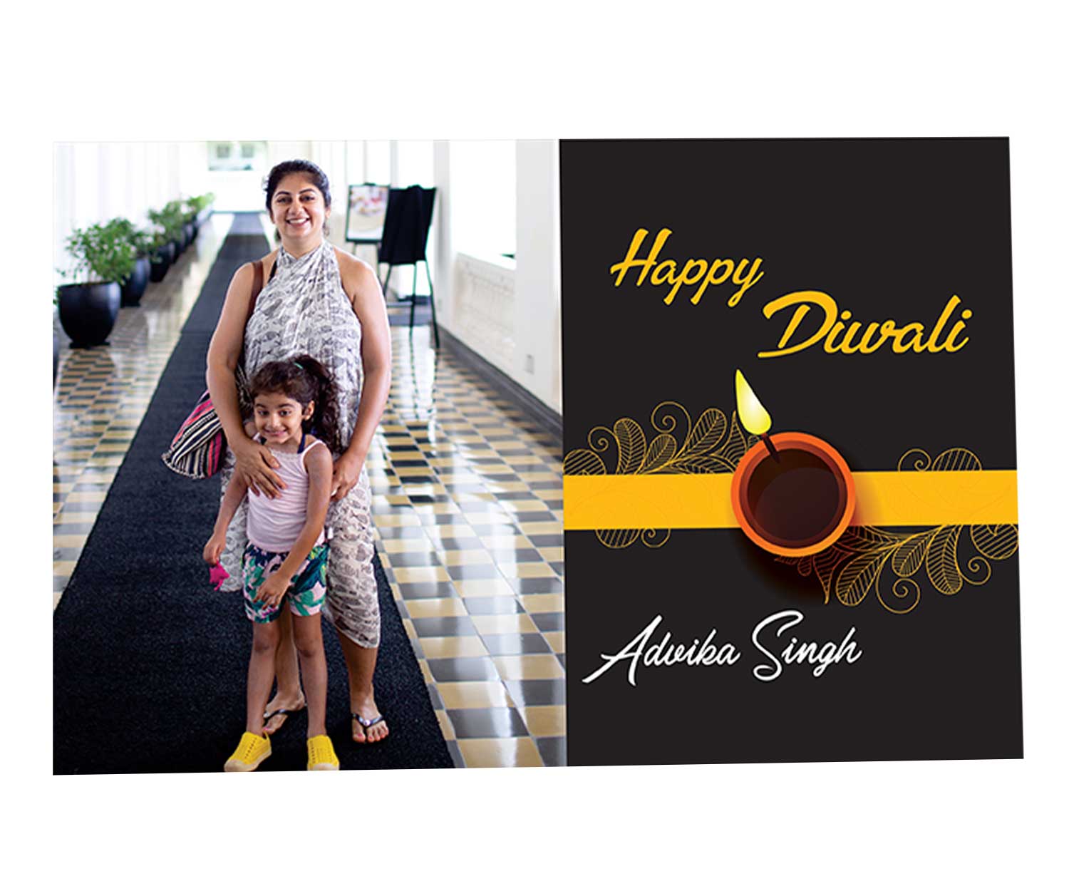 Innovative Diwali gift personalised chocolates box