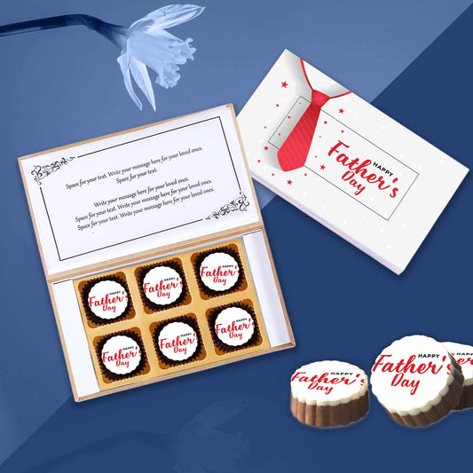 Vibrant design chocolates box for Father's day