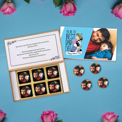 Best Dad ever & cute Graphics Printed Customised father's day Gift