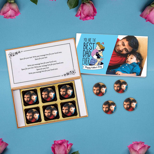 Best Dad ever & cute Graphics Printed Customised father's day Gift