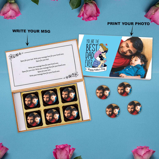 Best Dad ever & cute Graphics Printed Customised father's day Gift