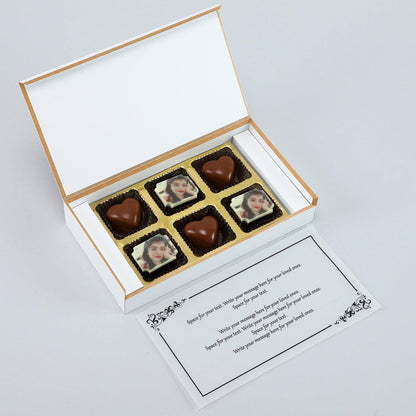 Valentine Love Special Greetings Personalised Chocolate Box - Choco Manual ART