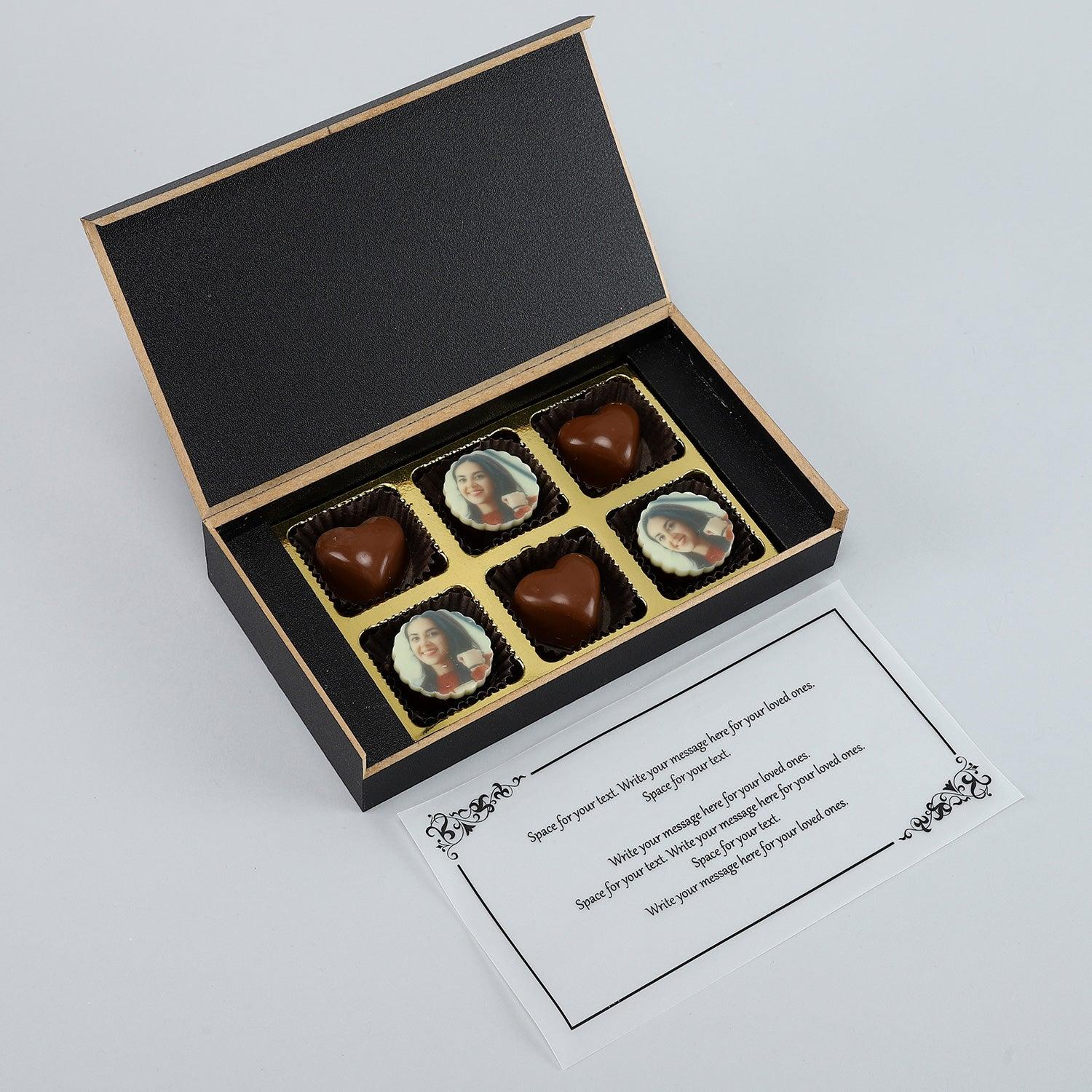 Valentine's Day Love You Customised Chocolate Box - Choco Manual ART