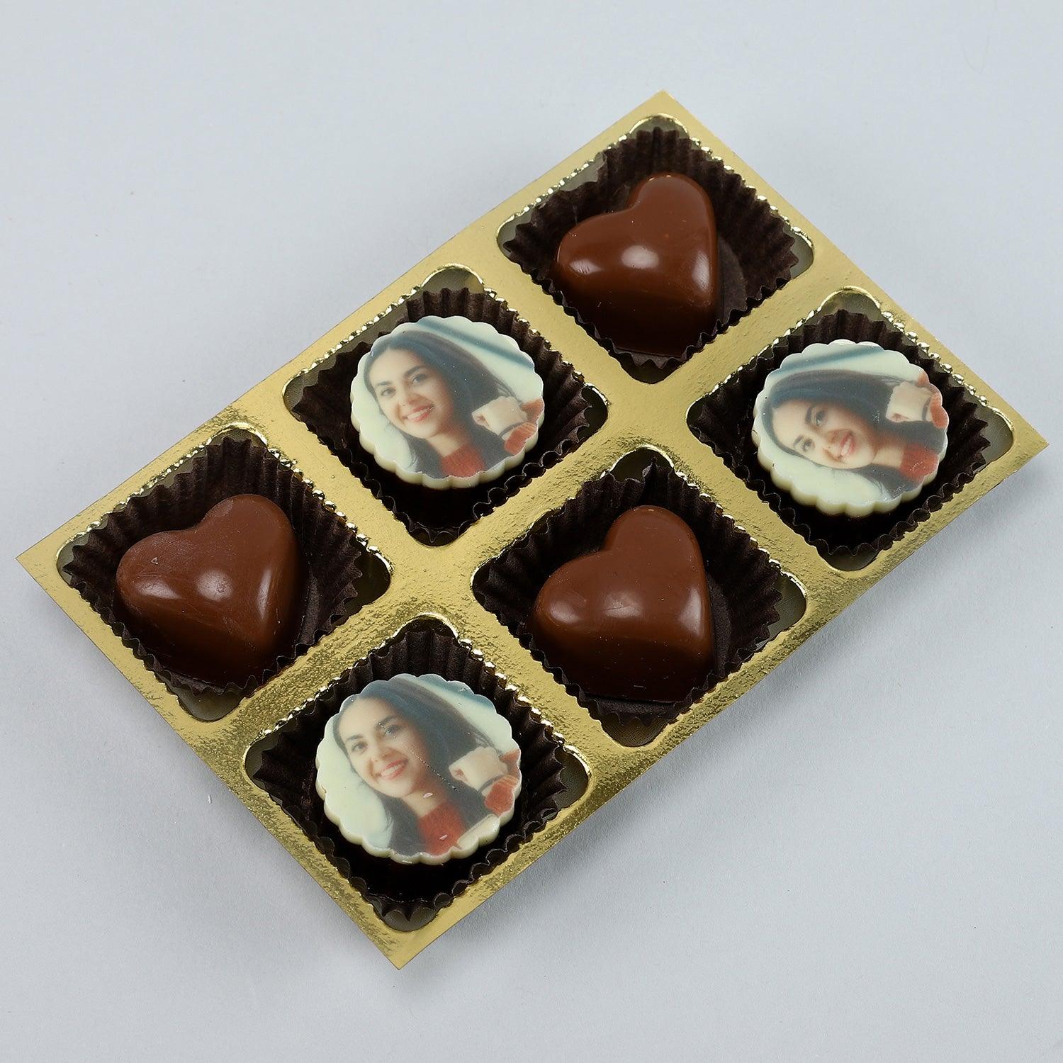 Valentine's Day Love You Customised Chocolate Box - Choco Manual ART