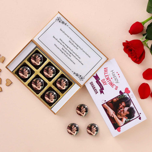 Valentine's Day Personalised Chocolate Box - Choco Manual ART