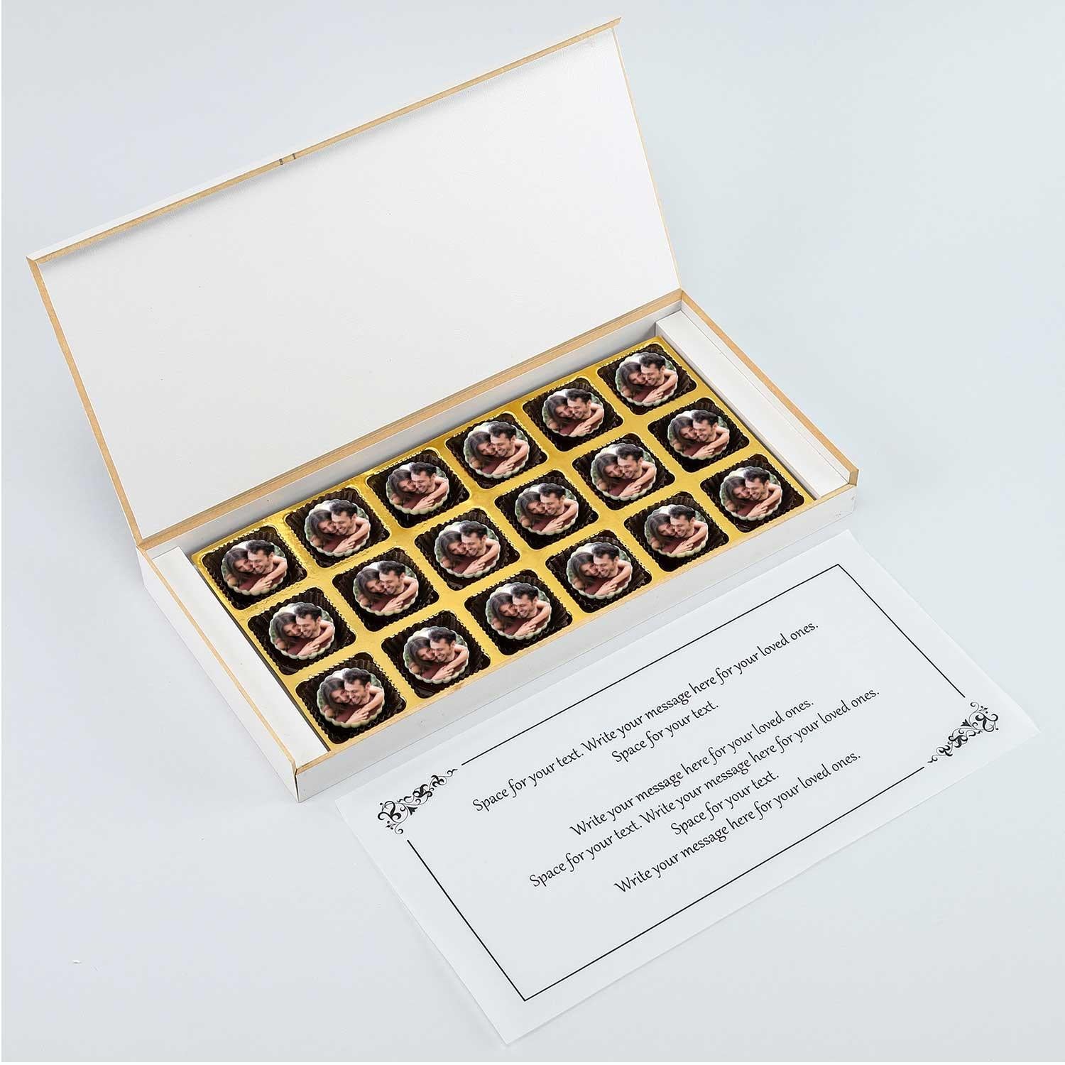 Valentine's Day Personalised Chocolate Box - Choco Manual ART