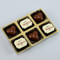 Hearts & Balloons Personalised Chocolate Box - Choco Manual ART