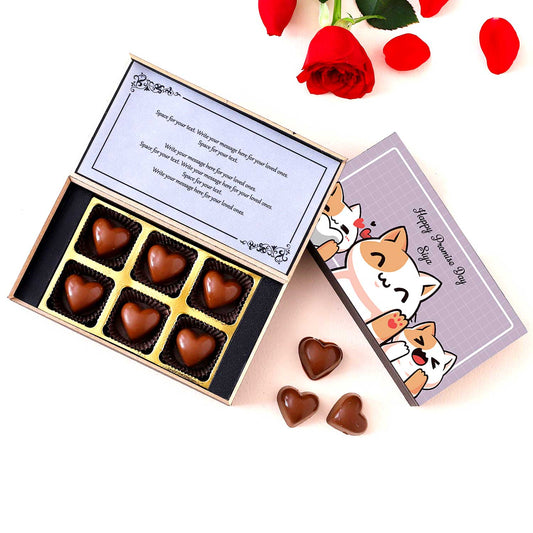 Promise Day Unique Chocolate gift I Buy at Choco ManualART