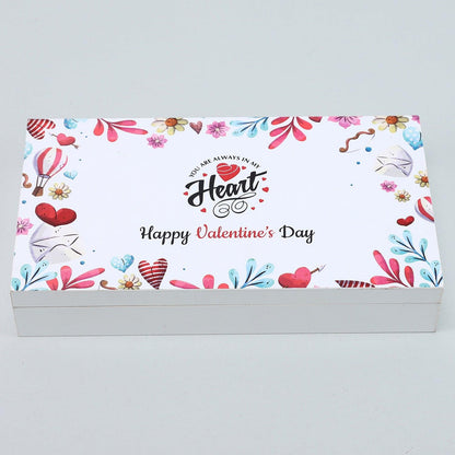Happy Valentine's Day Lovely Heart Chocolate Box - Choco Manual ART