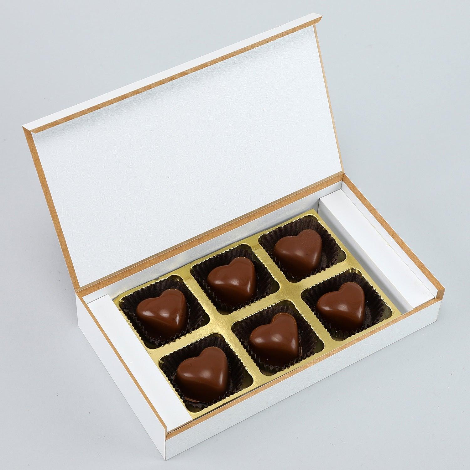 Happy Valentine's Day Lovely Heart Chocolate Box - Choco Manual ART