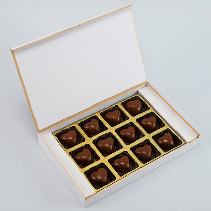 Happy Valentine's Day Lovely Heart Chocolate Box - Choco Manual ART