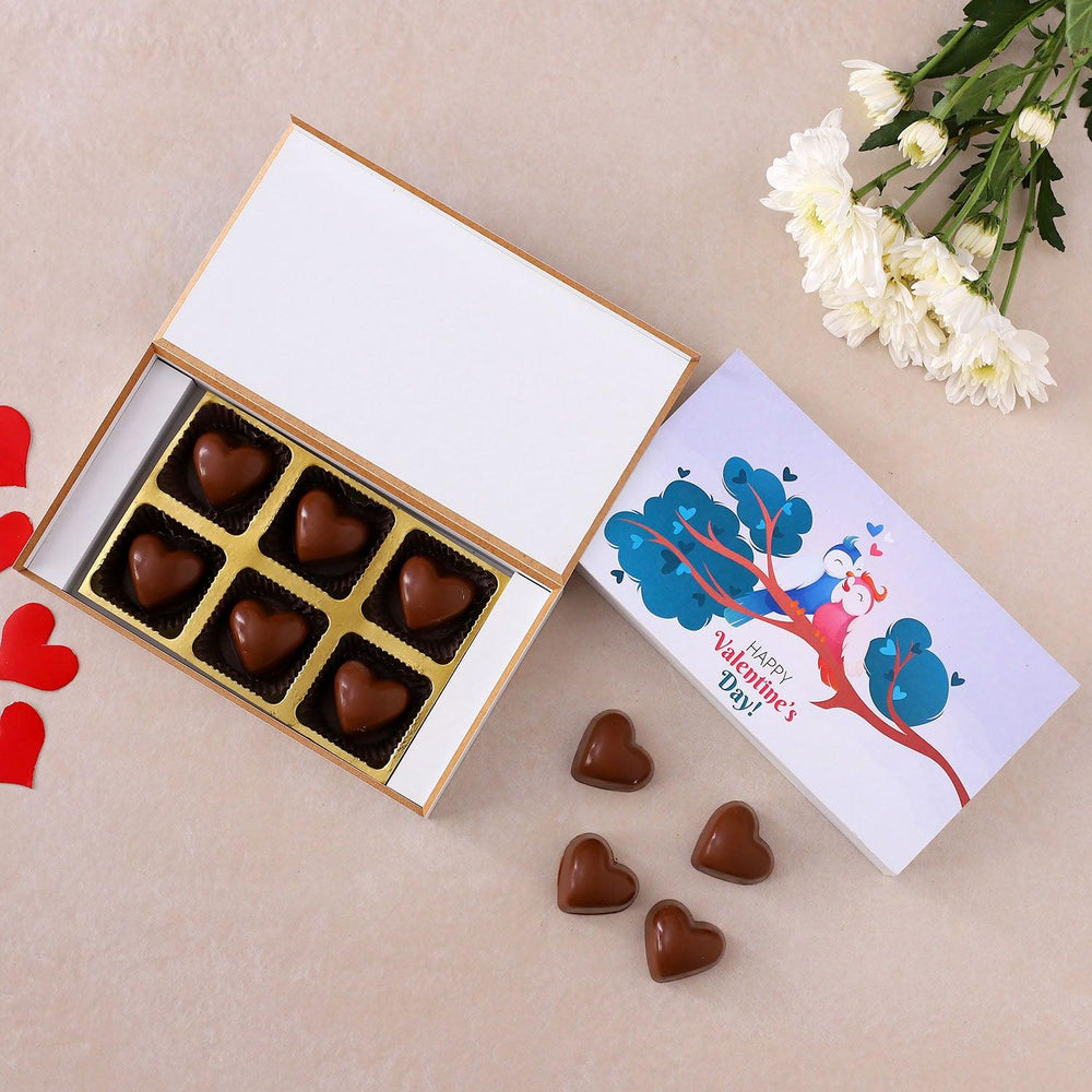 Love Birds Flavourful Chocolate Box - Choco Manual ART
