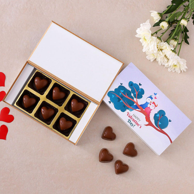Love Birds Flavourful Chocolate Box - Choco Manual ART