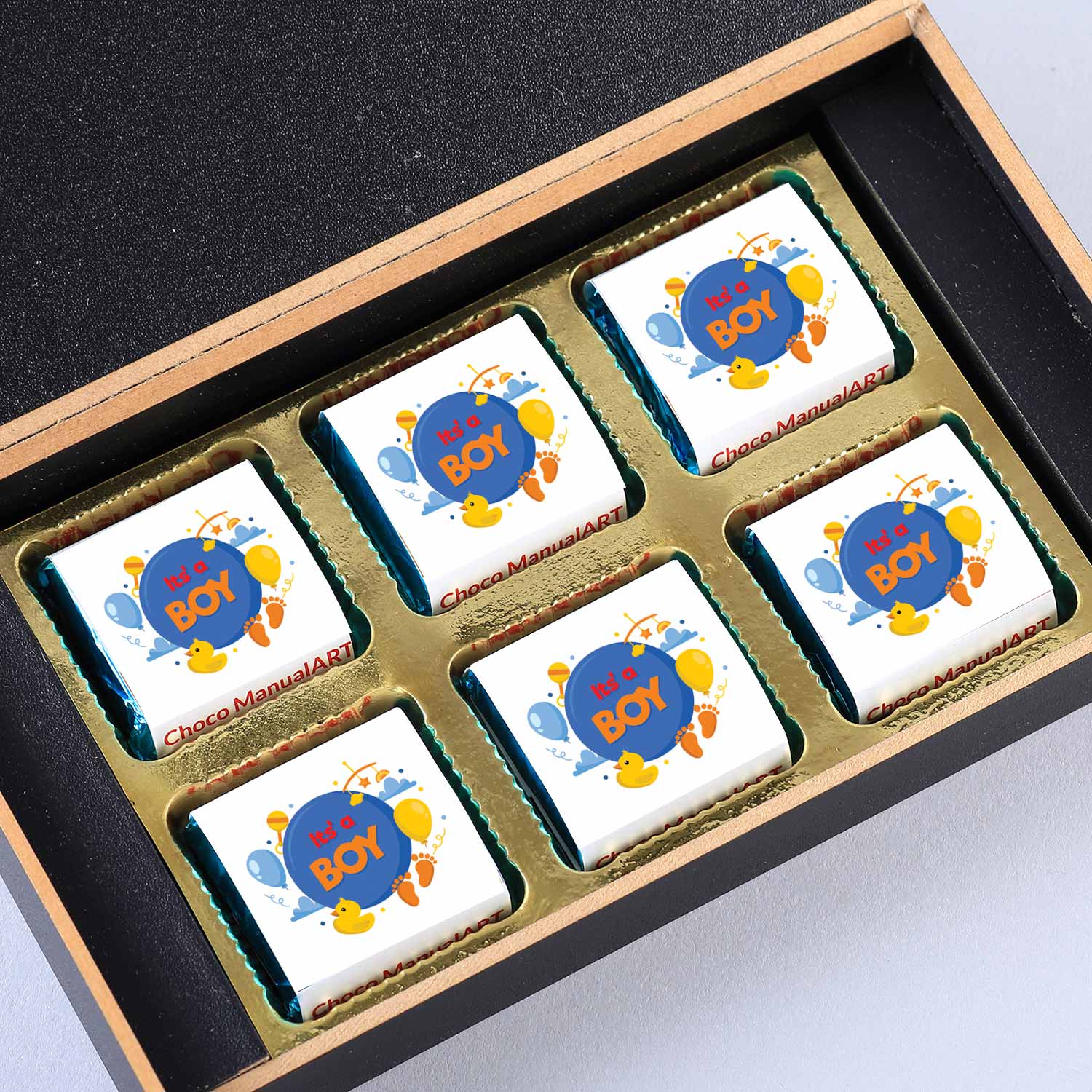 Send them warm wishes for the birthday. Your message will be printed on butter paper and placed inside the gift box