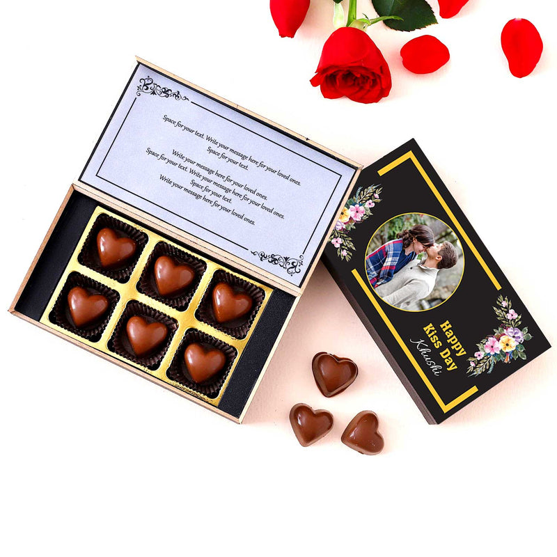 Unique Kiss Day Chocolate gift