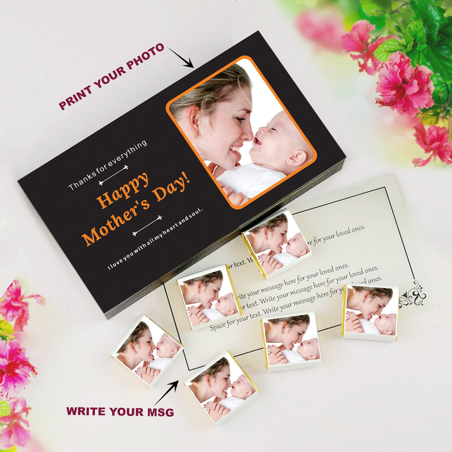 Everyone loves chocolates! Chocolates are perhaps the most widely accepted gift. Surprise them with the name printed on chocolates 