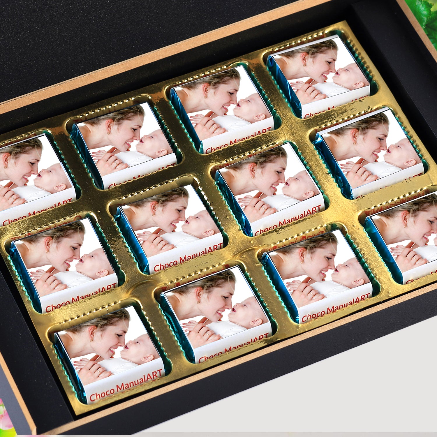 Beautiful Personalised Box Customised elegant wooden gift boxes personalized with your name and photo