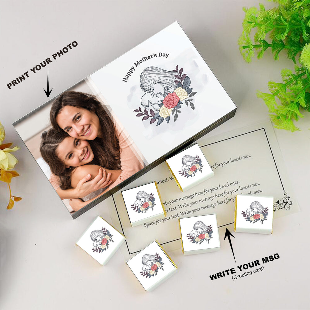 Unique customised gift ideas. Customised gifts are the best gifts. Your mother will cherish it forever. Write a personal message to keep inside the box to make her feel extra special. 