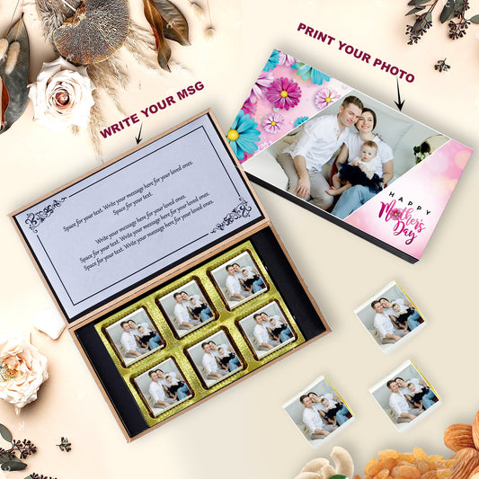 Unique customised gift ideas. Customised gifts are the best gifts. Your mother will cherish it forever. Write a personal message to keep inside the box to make her feel extra special. 