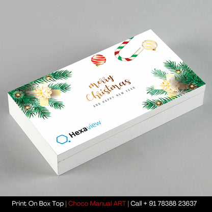 Best New Year Chocolate Gift Ideas For Employees with Printed Logo