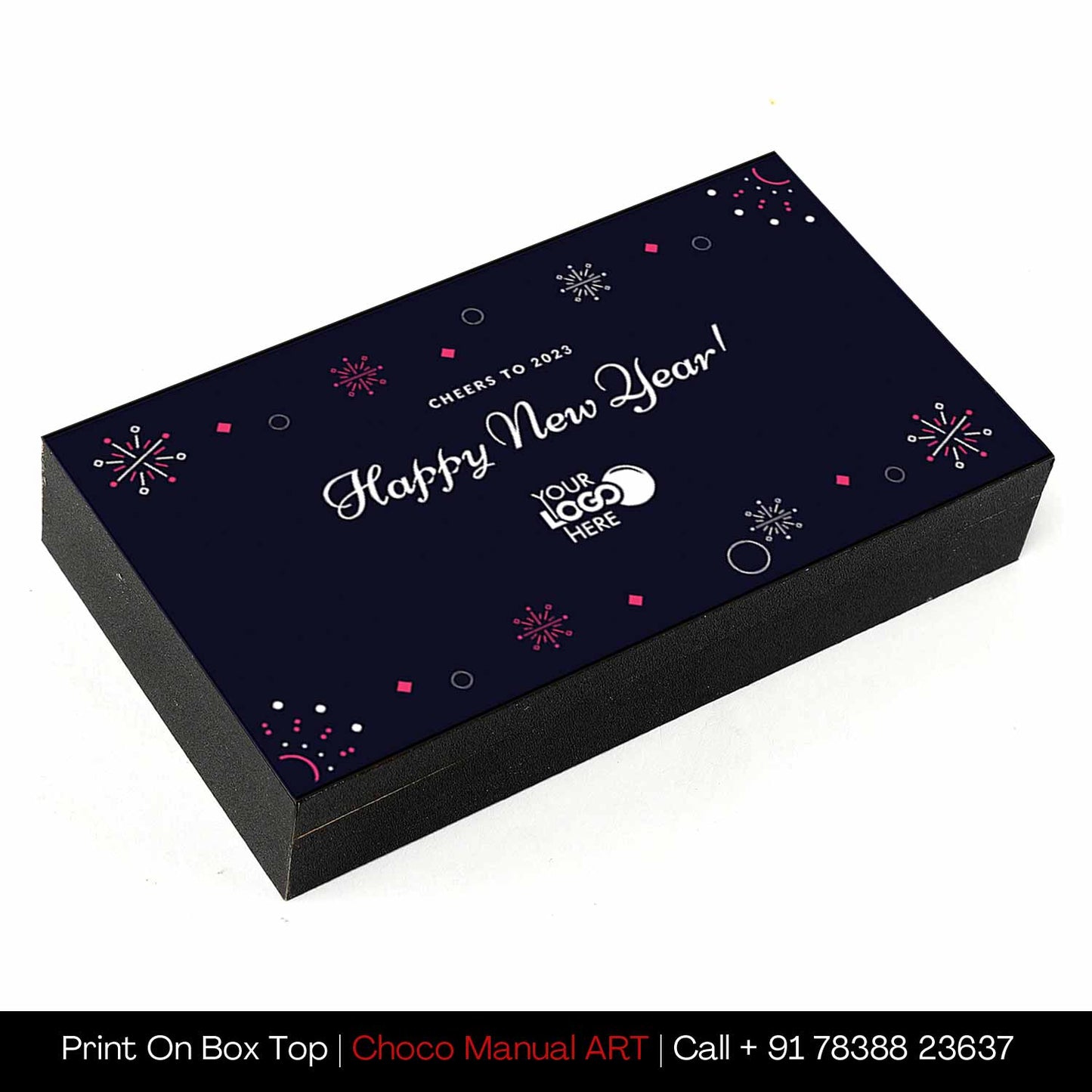 For New Year and Christmas | Your brand on chocolates | Logo chocolates Gifts