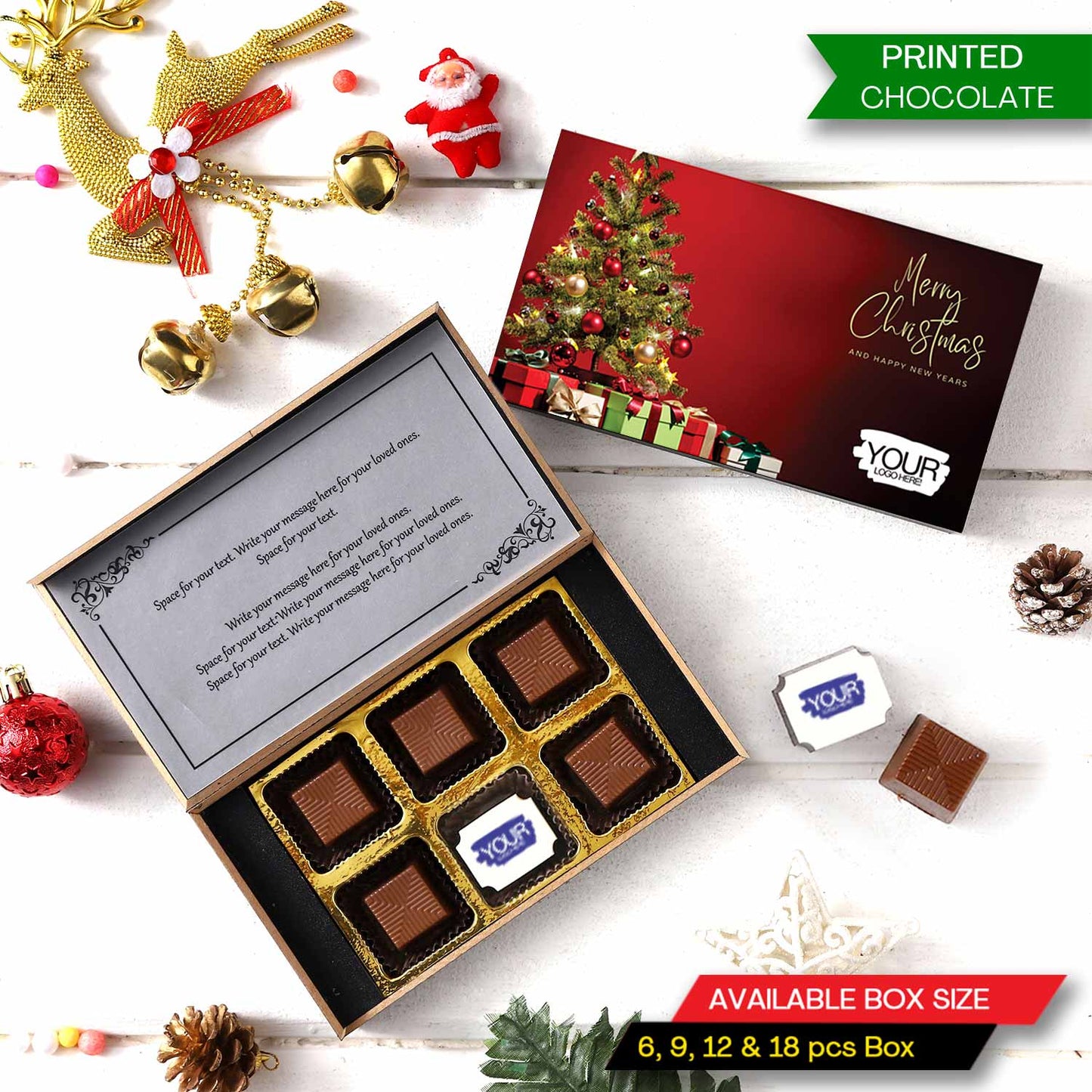 This Year Best Surprise Gift | Print Your Brand on Chocolate