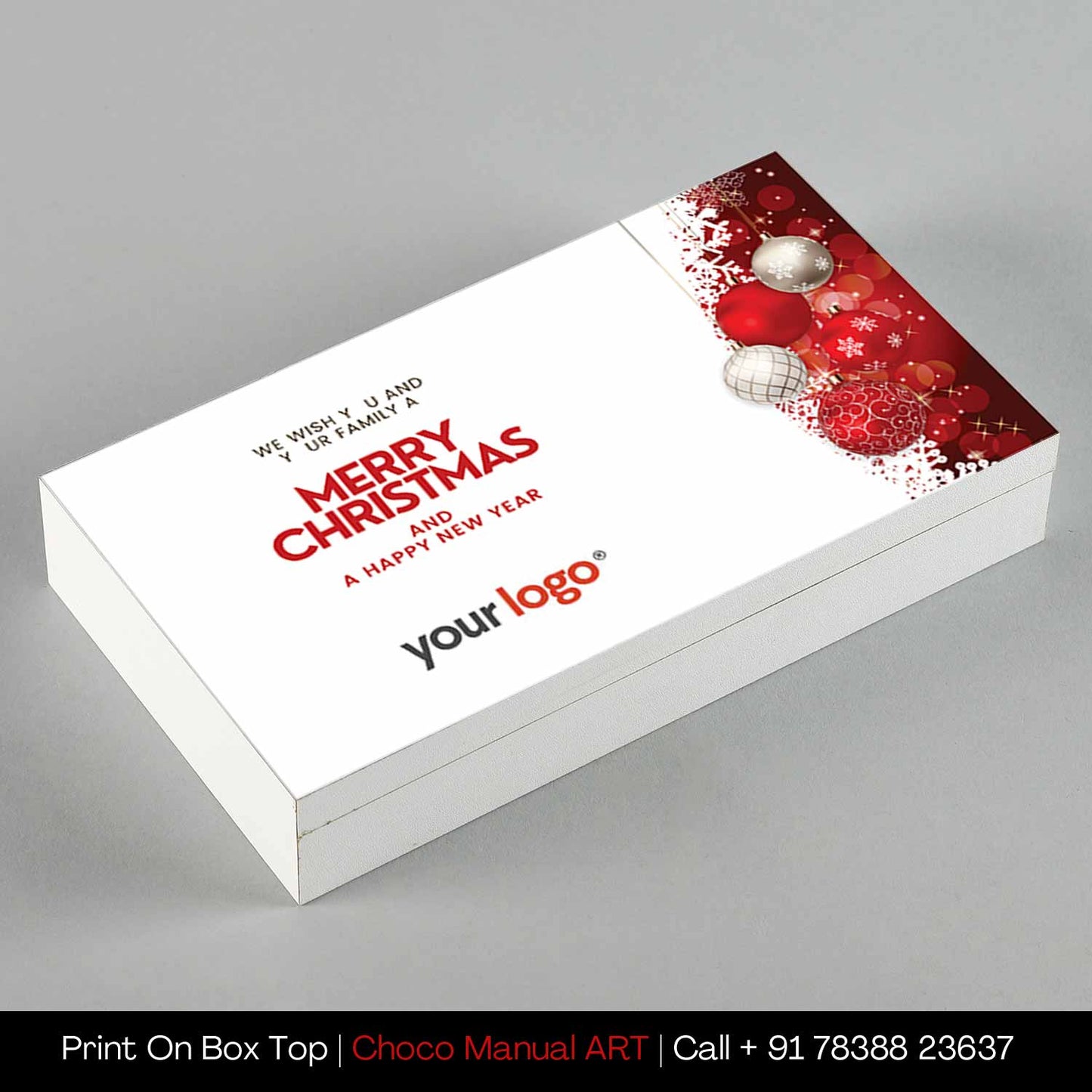Printed Logo Chocolate For Corporate New Year Gift