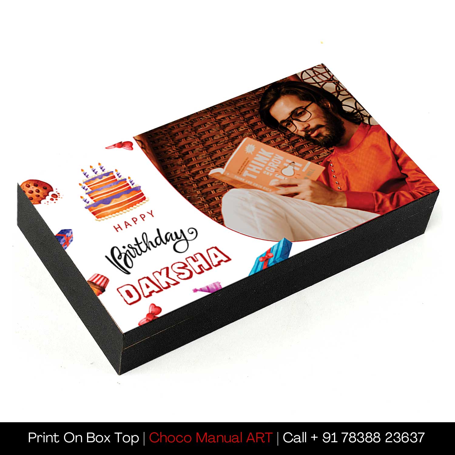 Personalised Wooden Boxes of Chocolates