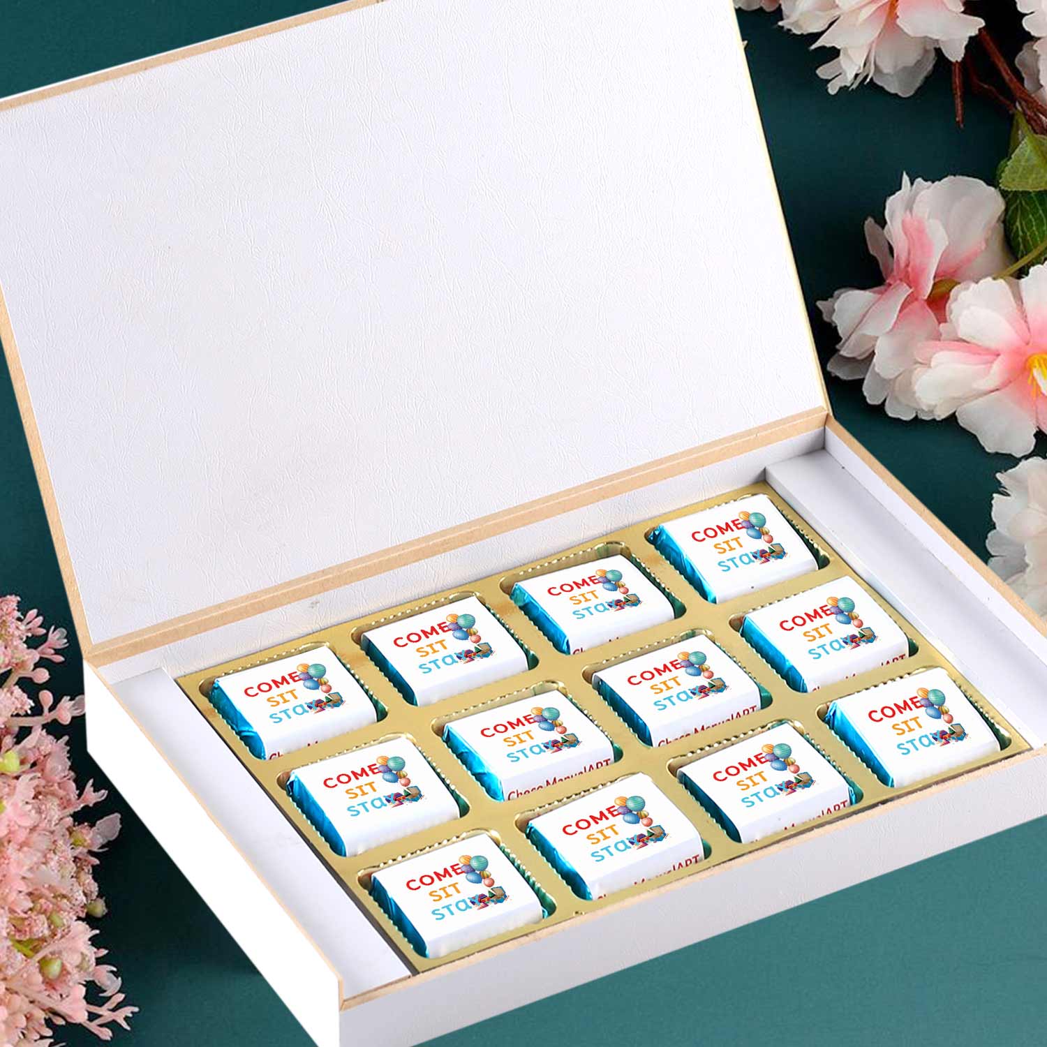 Customised  birthday invitation gifts for birthday.  Chocolate invitation gifts.  Birthday invitation gift.  Invitation  gift chocolate box.