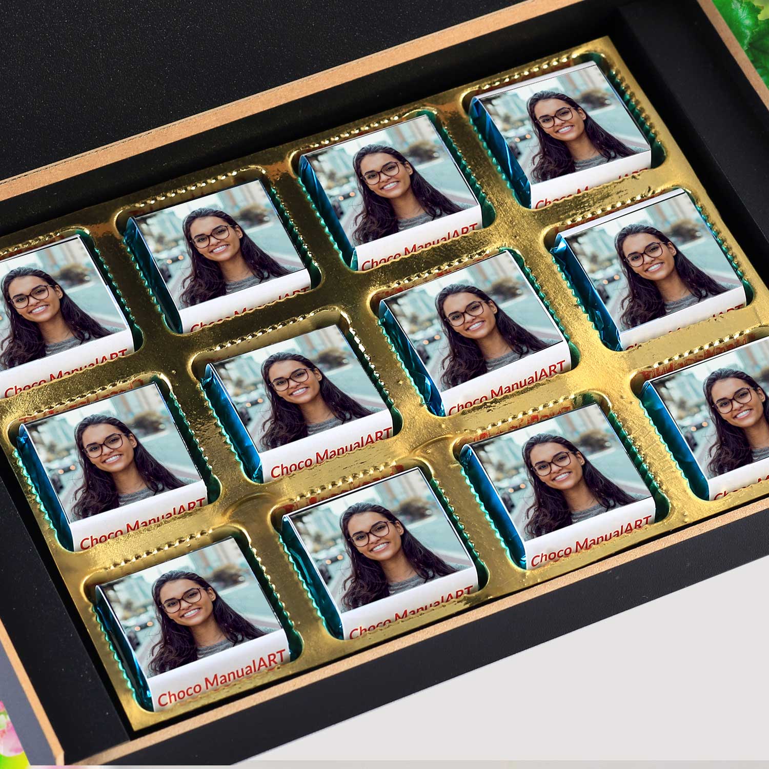Unique  gift ideas for 1st birthday invitation.    Chocolate box for birthday invitation gift.   Birthday invitation for girlfriend box.     Birthday invitation chocolate box price.