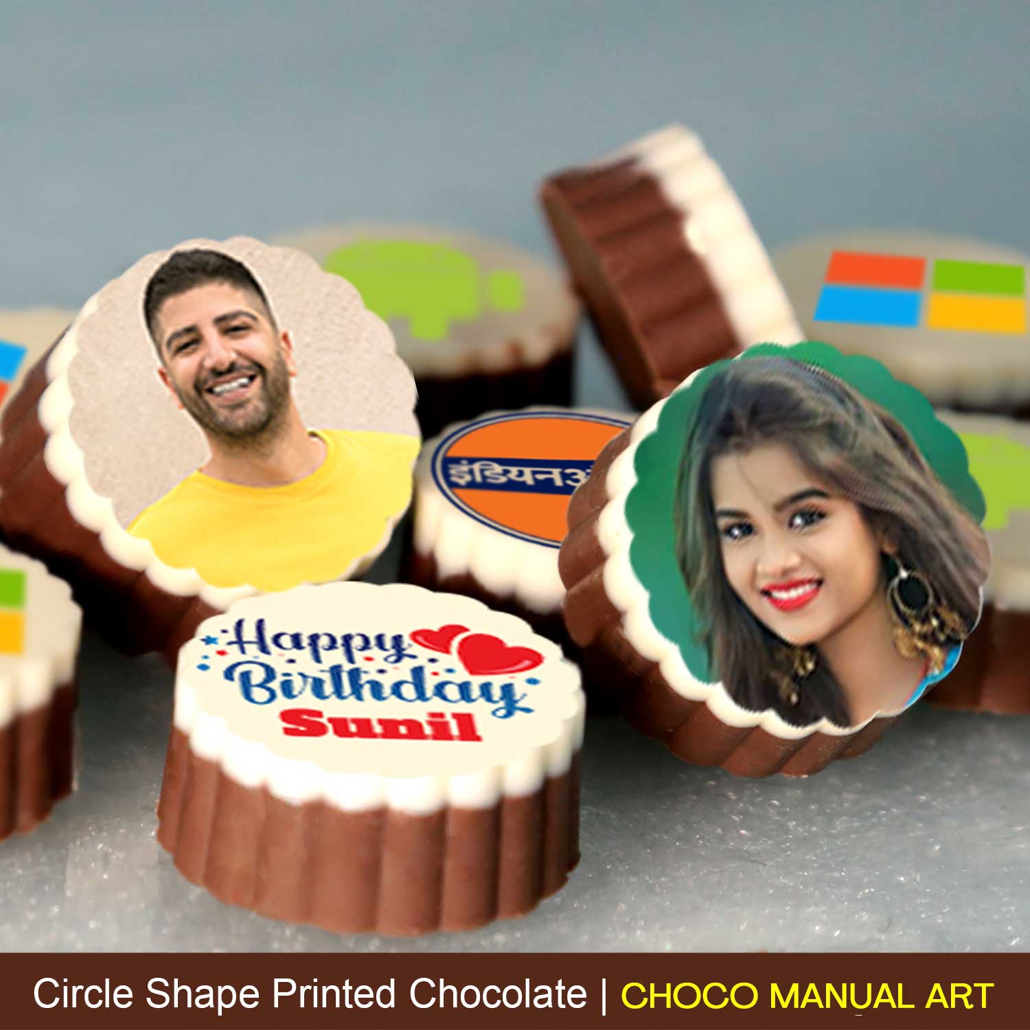 Personalized Chocolates with Printed Name