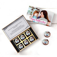 Printed personalised chocolate box for mommy