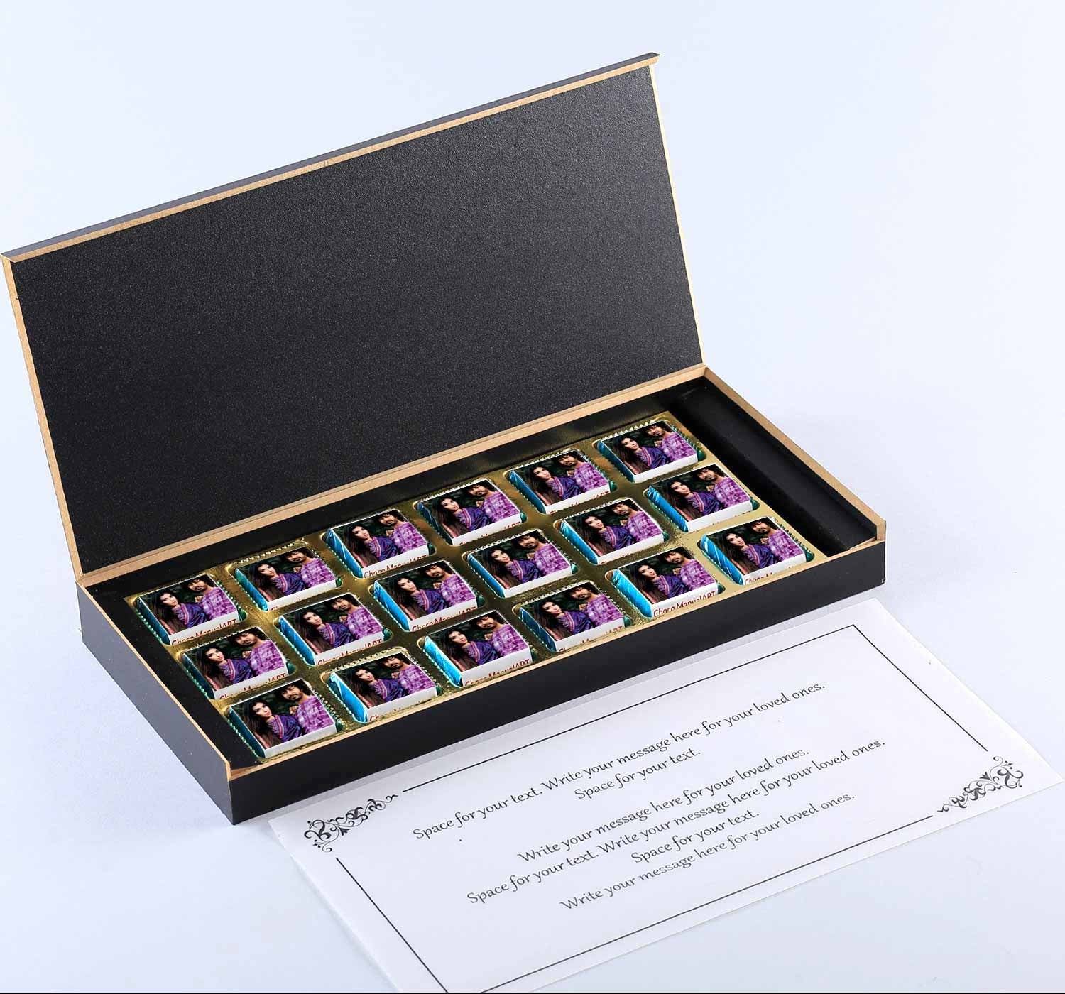 Best unique gifts for Anniversary I Buy Image Printed Chocolates Online