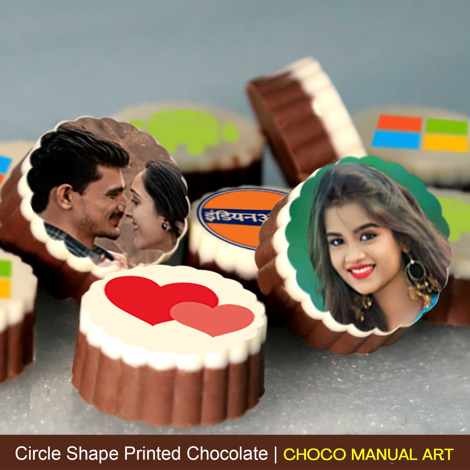 Buy online Printed Chocolate I Buy at Choco ManualART