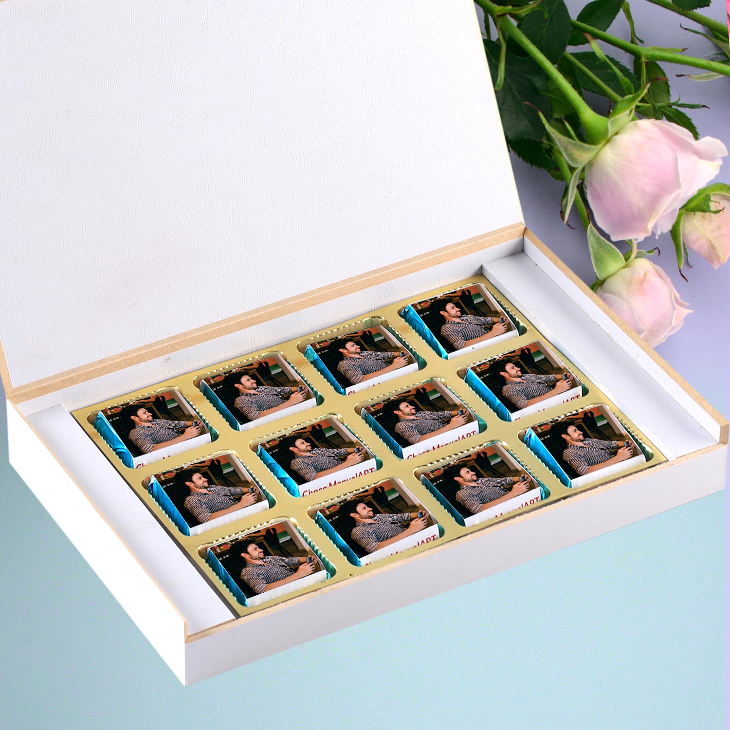 Personalised Raksha Bandhan gift rakhi theme box Best chocolate box