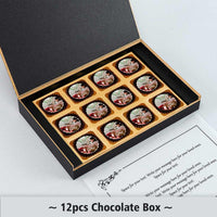 Pretty purple personalised chocolates gift for Raksha Bandhan