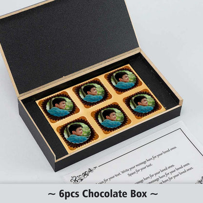 Wonderful brother personalised rakhi gift peacock feather designed box