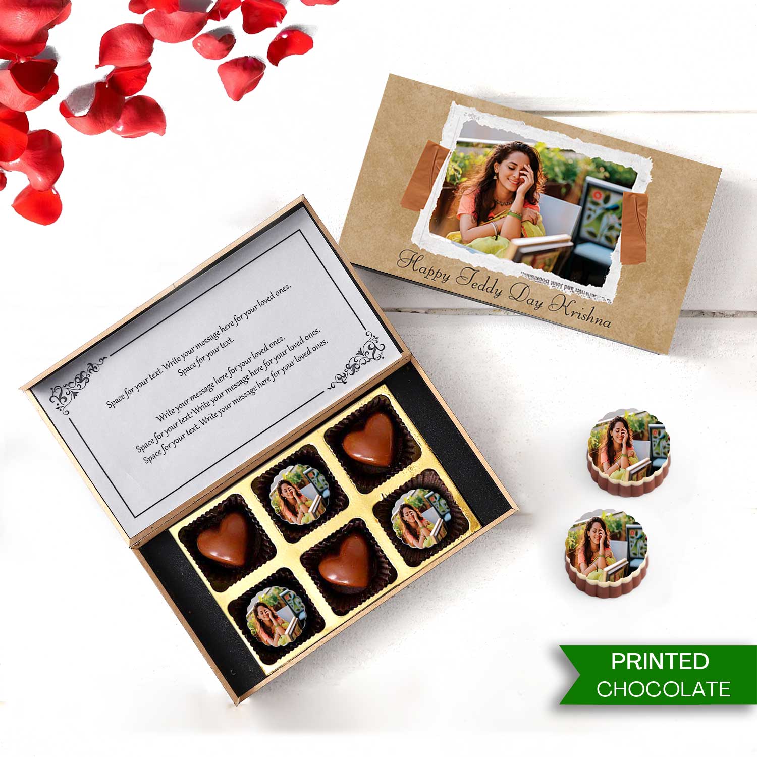 Teddy Day Unique Chocolate gift I Buy at Choco ManualART
