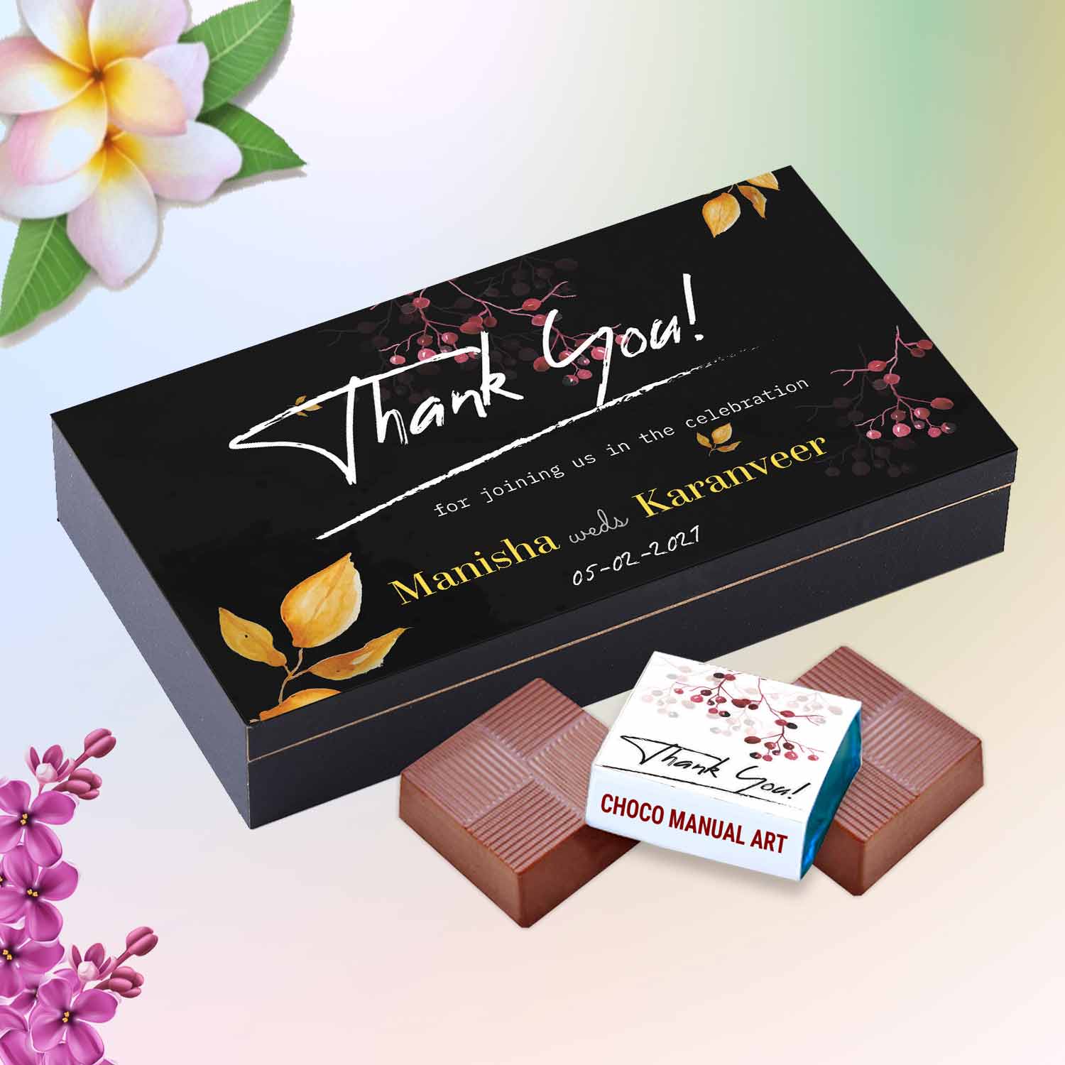 Everyone loves chocolates! Chocolates are perhaps the most widely accepted gift. Surprise them with the name printed on chocolates