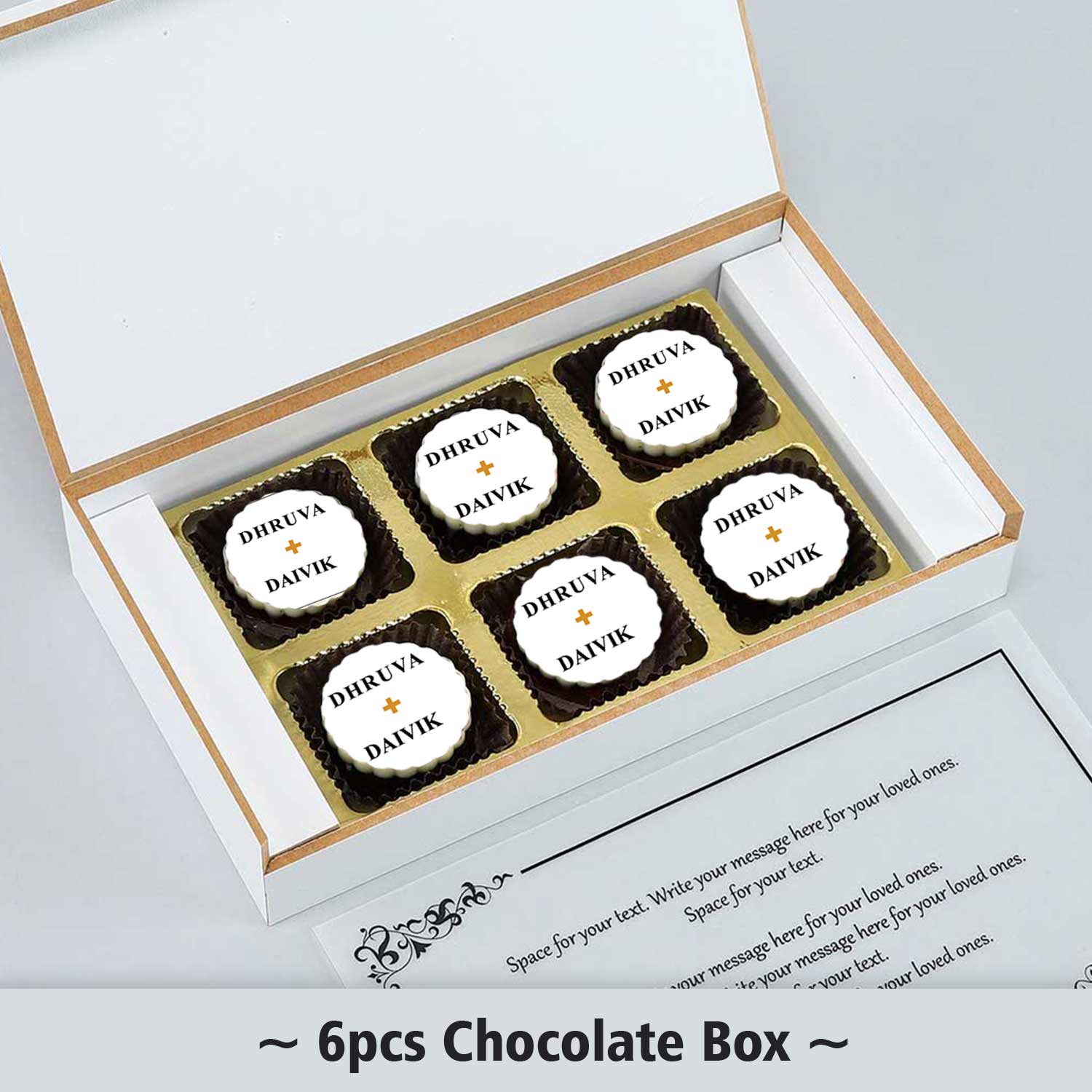 chocolates for baby announcement