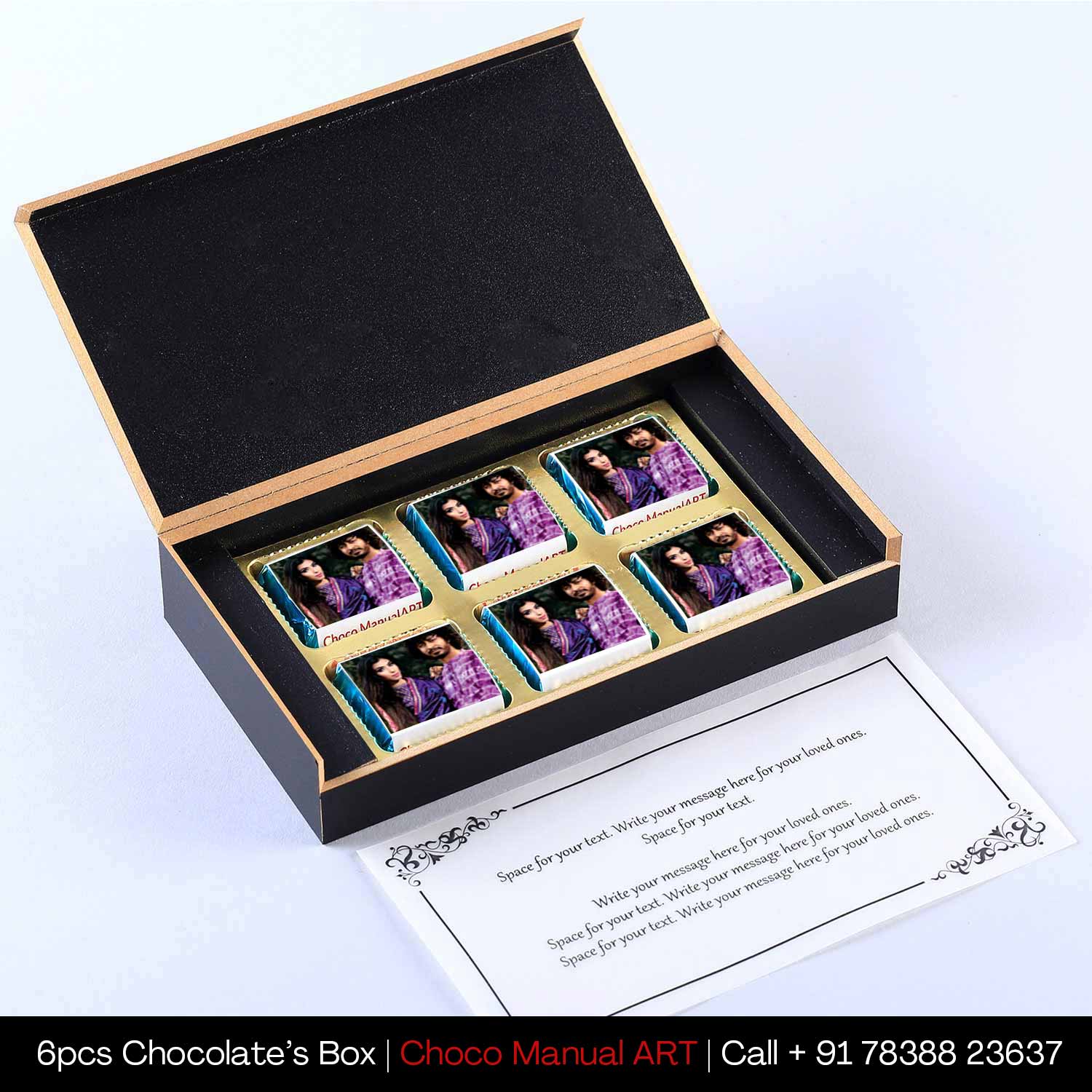 Best unique gifts for Anniversary I Buy Image Printed Chocolates Online