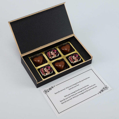 Happy Valentine's Day Personalised Chocolate Box - Choco Manual ART