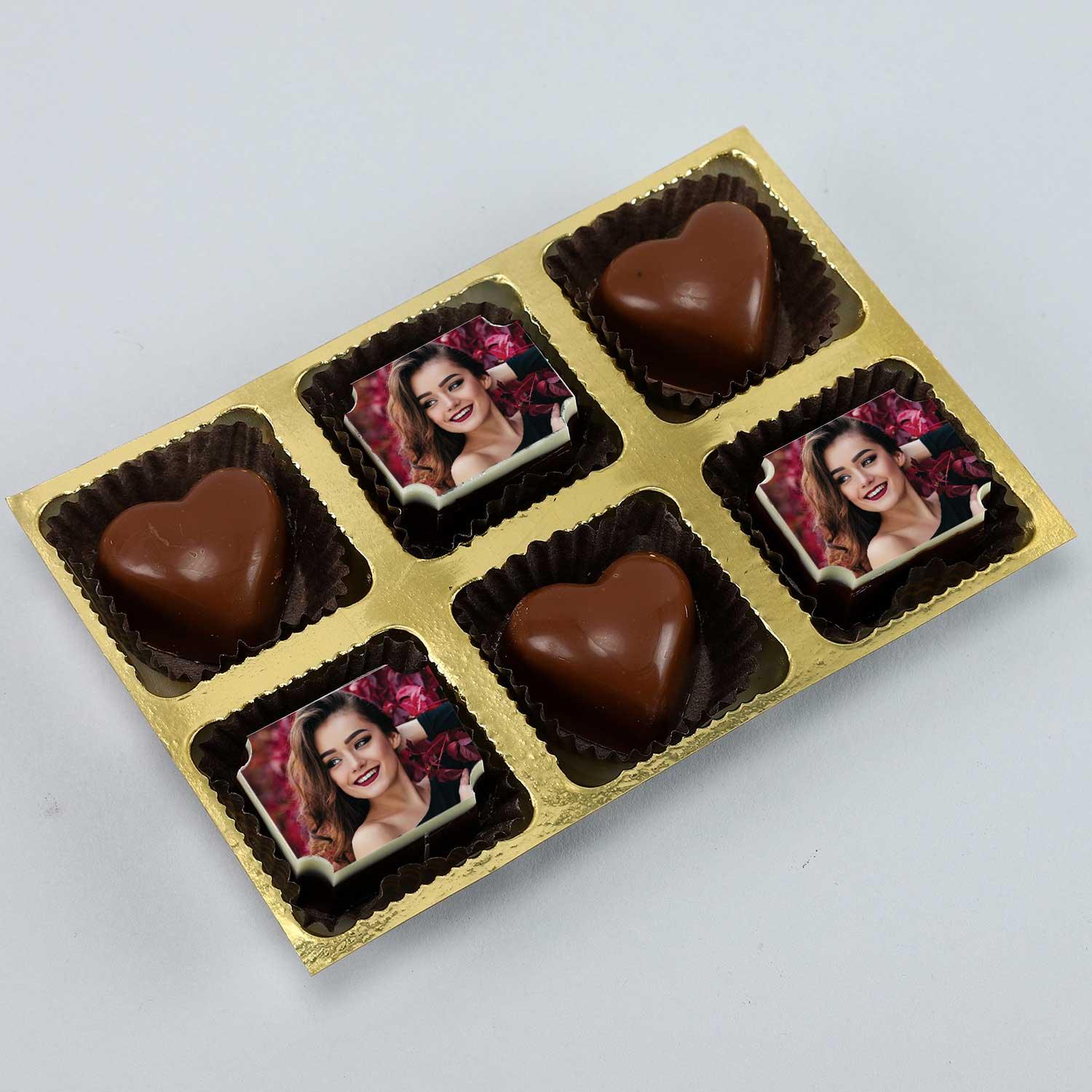 Happy Valentine's Day Personalised Chocolate Box - Choco Manual ART